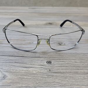 Ray-Ban Silver Metal Aviator-Style Sunglasses